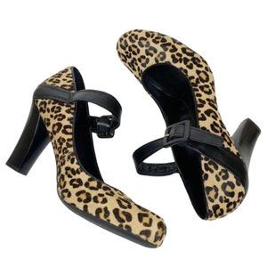 Franco Sarto Leopard Artist's Collection Pumps